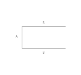Haarspeld Ø12 90-40-90 cm  