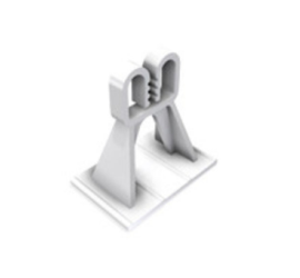 Afstandhouders Kunststof pionnen 35 mm zak a 250 stuks 