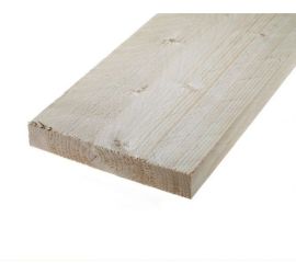 Nieuwe steigerplank - 2 x 20 x 300 cm - vers - fijnbezaagd